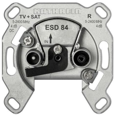 Kathrein BK-Steckdose 2fach Stichdose ESD 84 (1/5)
