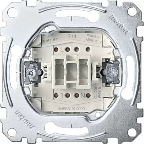 Merten Taster-Einsatz 1Ö 1-pol.10A MEG3151-0000 (1/2)