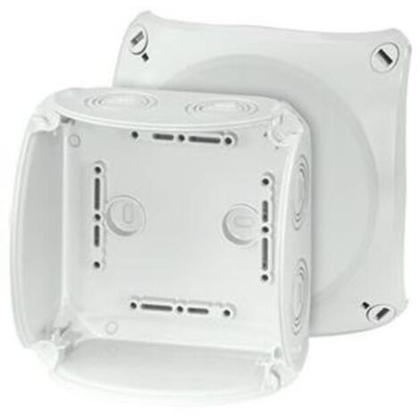 HENSEL KABELABZWEIGKASTEN KF 0600 G BIS 6 O.KLEMME DOSE, GEHÄUSE FÜR MONTAGE AUF DER WAND/DECKE 4012591121794 (1/2)