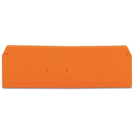 WAGO GmbH& Co. KG Abschlußplatte 2,5mm orange 280-315 (1/2)
