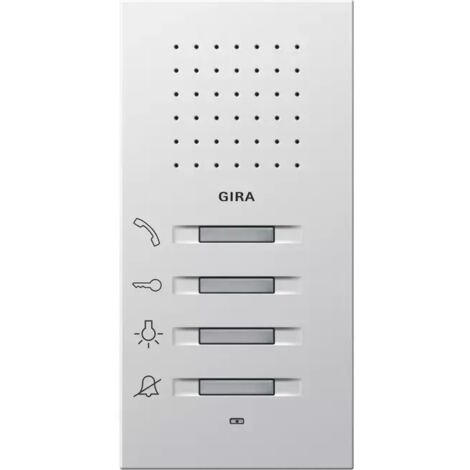 Gira Wohnungsstation Freisp. AP rws-gl 1250112 (1/2)