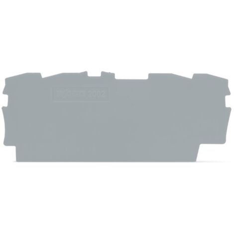 WAGO GmbH& Co. KG Abschluss-u.Zwischenplatte 0,8mm dick 2002-1491 (1/2)