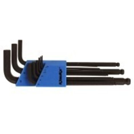 Klauke Kugelkopf-6Kant-Winkel-Set 9-tlg,SW1,5 bis SW11 KL375 (1/2)