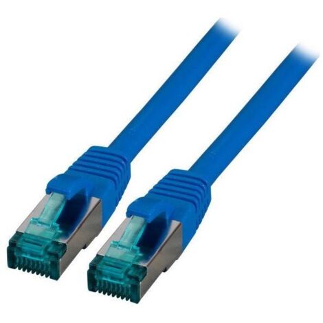 EFB-Elektronik Patchkabel Cat.6A S/FTP RJ45 EC6000A 7,5m bl (1/3)