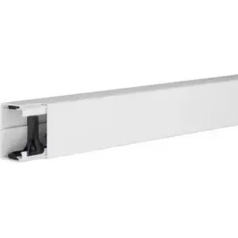 2 Meter Hager Installationskanal PVC LF, 40 x 57 x 2.000 mm, verkehrsweiß