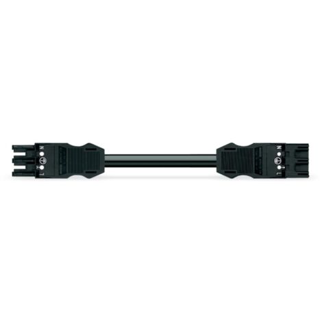 WAGO GmbH& Co. KG Verbindungsleitung 3x1,5mmq schwarz 771-9993/006-301 (1/4)