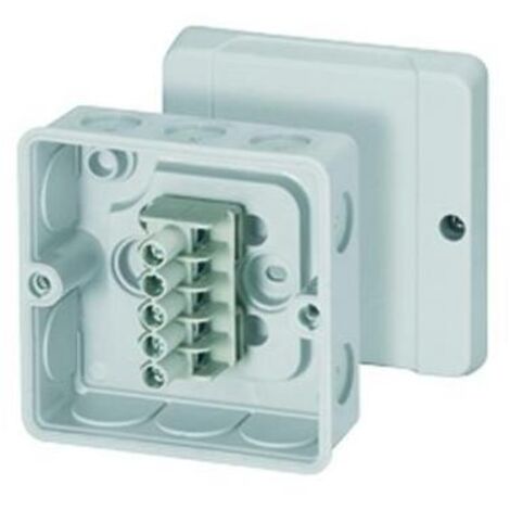 Hensel Kabelabzweigdose 1,5-2,5qmm 3ph. 4qmm DE 9325