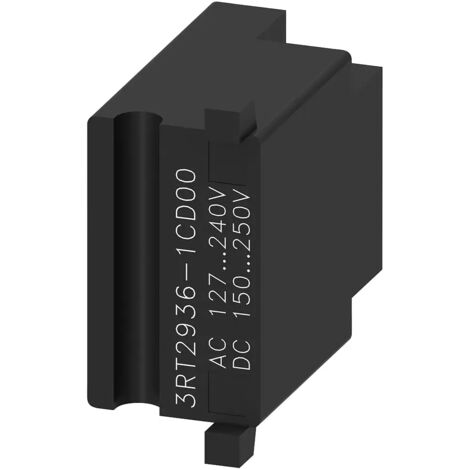 Siemens Indus.Sector Überspannungsbegrenzer 127-240VAC,150-250DC 3RT2936-1CD00 (1/2)