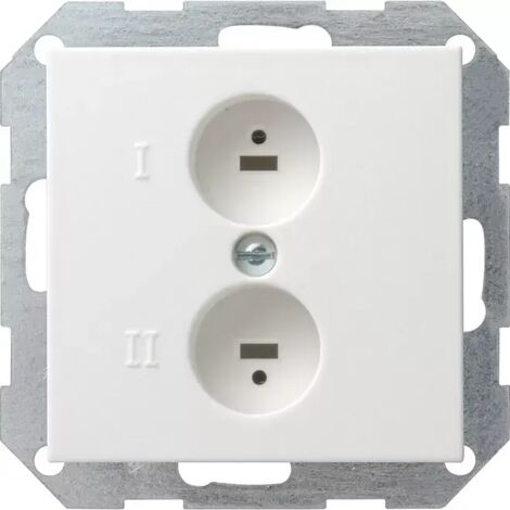 Gira Stereo-Steckdose rws System55 040227 (1/2)