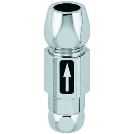 Grohe Rückflussverhinderer DN 10 3/8"x10mm für Eckventile, Chrom (1/4)