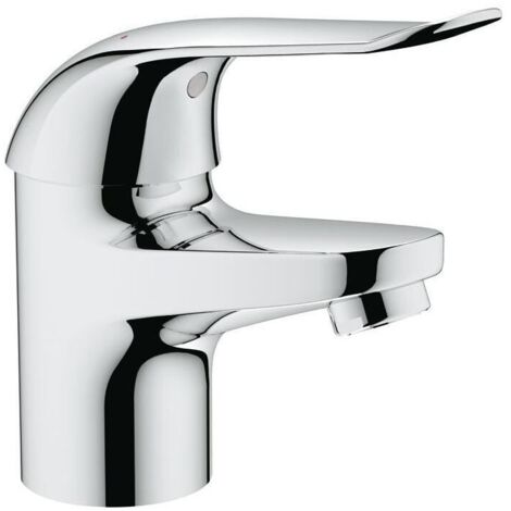 Grohe Waschtisch-Einhebelmischer Euroeco Special 1/2", gl Kör, m Gar 1 1/4", chr (1/5)