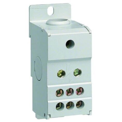 HAGER UNIPOLARE SET BLOCK ANSCHLUSS SERIE VEGA D 160 A