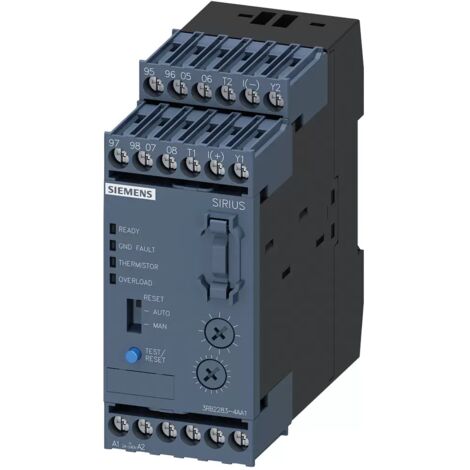 Siemens Indus.Sector Auswerteeinheit f. Motorvollschutz 3RB2283-4AA1 (1/2)