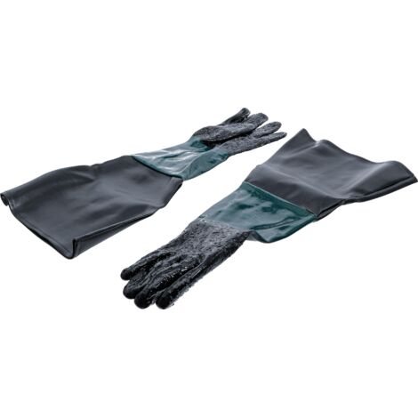 BGS Ersatz-Handschuhe für Druckluft-Sandstrahlkabine für Art. 8841  - 8841-2 (1/2)