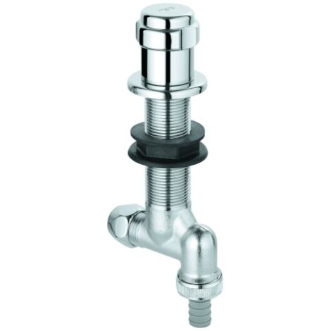 Grohe Original WAS Untertischventil DN 15, Spültischmontage, 50mm verstellbar, Fettkammer-Oberteil 1/2", RV Typ EB, Chrom