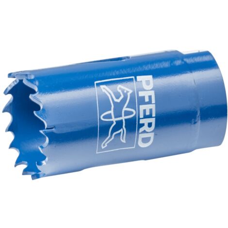 PFERD TOOLS Bi-Metall Lochsäge Co8/M42 Ø 27 mm Schnitttiefe 36 mm für Stahl, Edelstahl, Blech, Holz (1/3)
