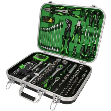 KS Tools COMPETITION 1/4+1/2 Universal-Werkzeug-Satz, 143-tlg.