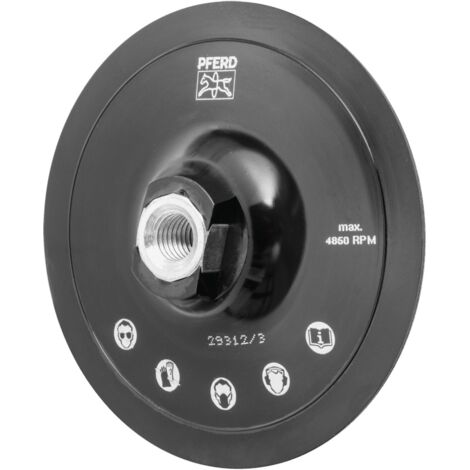 PFERD TOOLS Stützteller für Klettscheibe KRH Ø 125 mm Gewinde M14 (1/4)