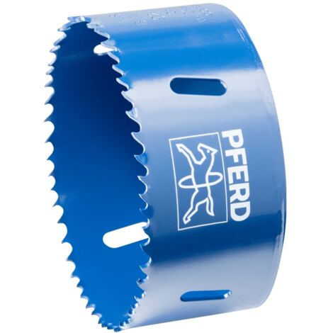 PFERD TOOLS Bi-Metall Lochsäge Co8/M42 Ø 92 mm Schnitttiefe 31 mm für Stahl, Edelstahl, Blech, Holz (1/4)