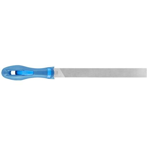 PFERD TOOLS Mühlsägefeile mit Heft runde Kanten Flachstumpf 250mm Hieb 2 universell zum Schärfen (1/4)