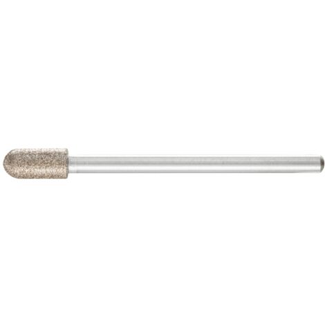 PFERD TOOLS CBN-Schleifstift Walzenrund Ø 5,0mm Schaft-Ø 3 mm B126 (mittel) ideal für den Handeinsatz