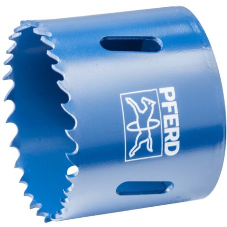 PFERD TOOLS Bi-Metall Lochsäge Co8/M42 Ø 52 mm Schnitttiefe 31 mm für Stahl, Edelstahl, Blech, Holz (1/4)