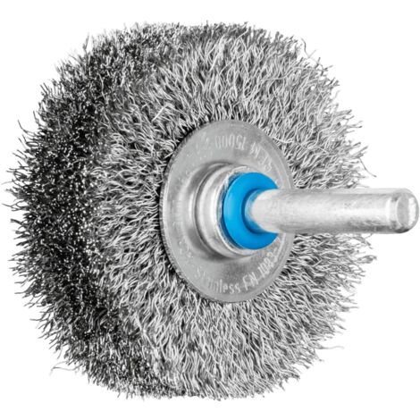 PFERD TOOLS POS Rundbürste ungezopft RBU Ø50x15 mm Schaft-Ø6 mm Edelstahl-Draht-Ø0,20 (1/5)