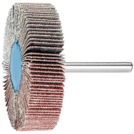 Fächerschleifer Ø60xH15mm Körnung 80 Korund Schaft-Ø 6 mm