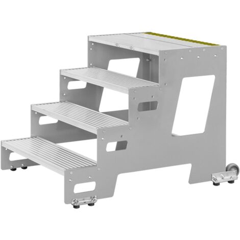Hymer Industrietritt, Grundmodul, Stufenbreite 800 mm, 2 Stufen (1/5)