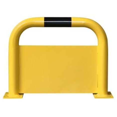 Rammschutz-Bügel mit Unterfahrschutz - Unterfahrschutz 400 mm, HxB 600 x 750 mm
