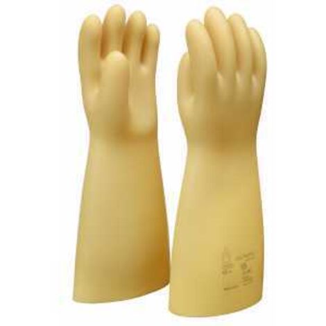 Elektriker-Schutzhandschuh mit Schutzisolierung, Größe 10, Klasse 2, weiß (1/5)