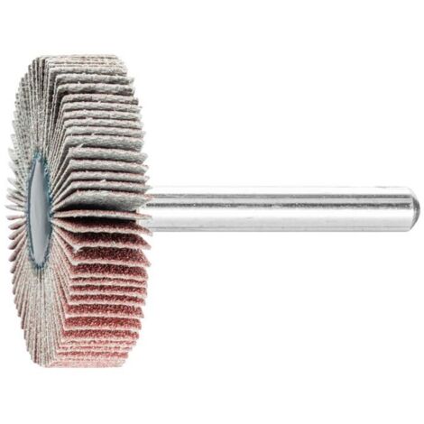 Fächerschleifer Ø40xH10mm Körnung 120 Korund Schaft-Ø 6 mm