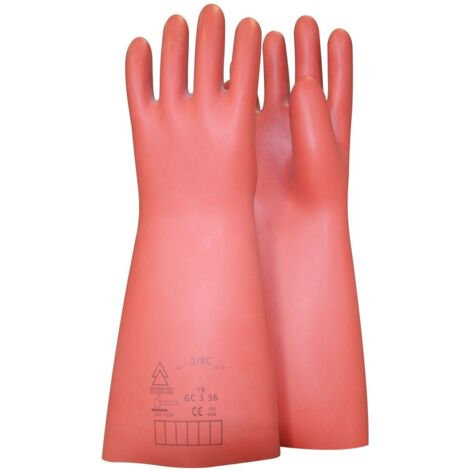 KS-Tools 117.0094 Elektriker-Schutzhandschuh mit S chutzisolierung, Größe 11, rot (1/5)