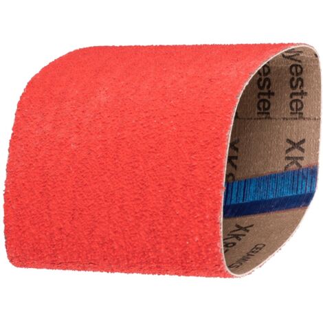PFERD Keramikkorn Schleifband BA 100x282 mm CO-COOL40 für Edelstahl-Schliff für Walze Ø 90x100mm (1/5)