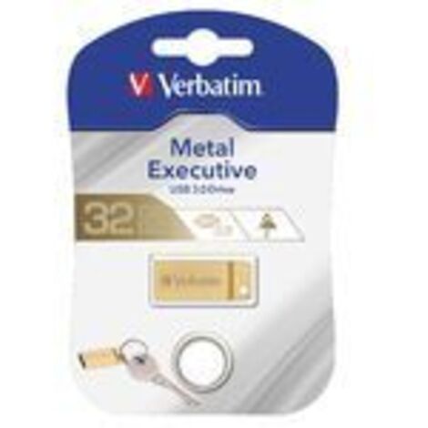 Verbatim USB-Stick 32GB 3.0 Metal Executive 99105 Gold (1/5)
