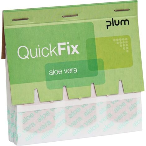 PLUM Nachfüllpackung QuickFix mit 45 Pfl, AloeVera