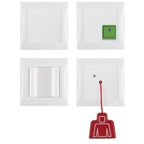 Berker Notruf-Set kompl. pws/gl S.1/B.3/B.7 Glas 52008989 (1/5)