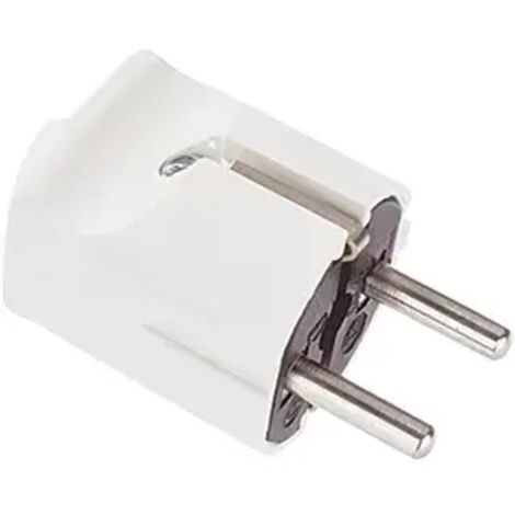 Bachmann 910.270 Schutzkontaktstecker Kunststoff  250 V Weiß IP20 (1/2)