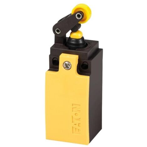Eaton Positionsschalter, Rollenhebel, Komplettgerät, 1 S, 1 Ö, Cage-Clamp, gelb, Kunststoff, -25 - +70 °C, EN 50047 F
