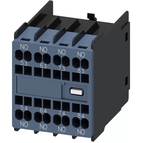 Siemens Indus.Sector Hilfsschalterblock 4S Bgr.S00 3RH2911-2GA40 (1/2)