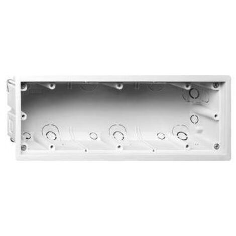 Gerätedose 3-fach E2 für flachen Einbau 289800