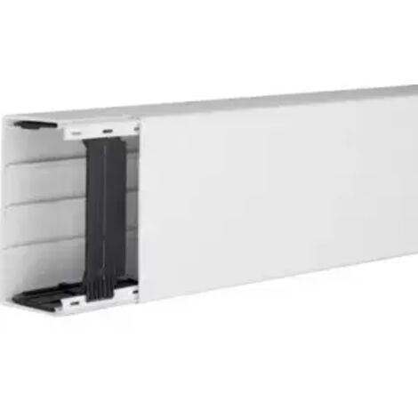 2 Meter Hager Installationskanal PVC LF, 60 x 110 x 2.000 mm, verkehrsweiß