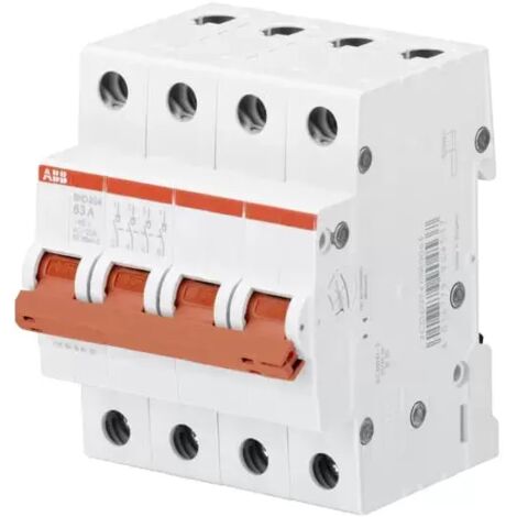 ABB Stotz S&J Lasttrennschalter 4-polig, 63A SHD204/63 (1/2)