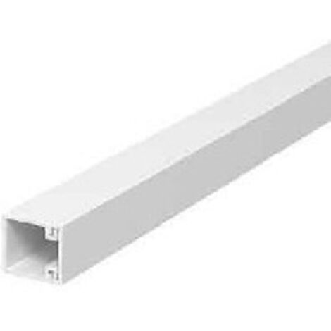 OBO Bettermann Vertr Wand+Deckenkanal m.Obert. 15x15mm,PVC WDK15015RW 2 Stk (1/2)
