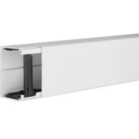 2 Meter Hager Installationskanal PVC LF, 60 x 90 x 2.000 mm, verkehrsweiß