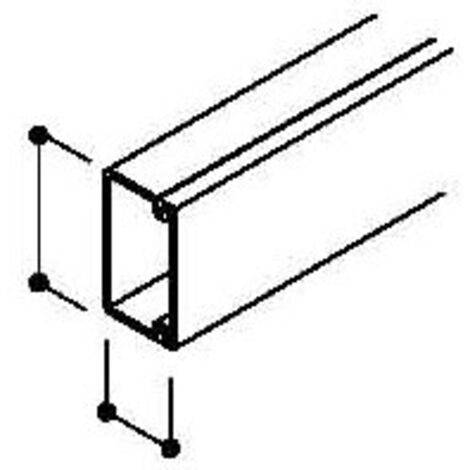 OBO Wand- und Deckenkanal WDK 25040 25x40 reinweiss
