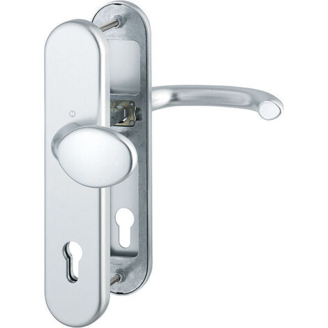 Hoppe Schutzgarnitur Mar.76G/3331/3410/1138 Alu.F1 92mm 66-71mm