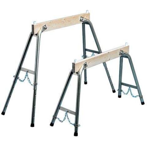 ZARGES Arbeitsbock klappbar H.600-900mmm Verstellraster 100mm B.800mm 6kg (1/5)