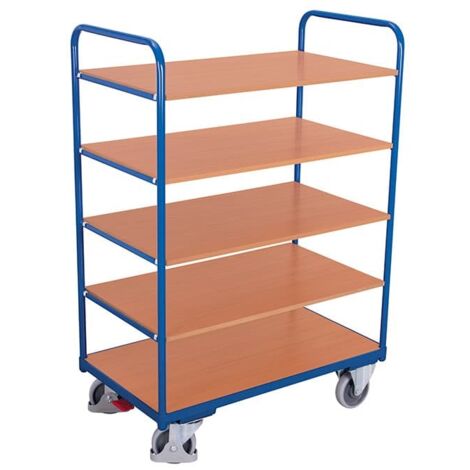 VARIOfit Etagenwagen hoch 850 x 500 mm 5 Böden (1/2)