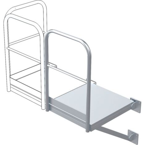 ZARGES Erweiterungspodest 500 x 860 mm VA (1/2)